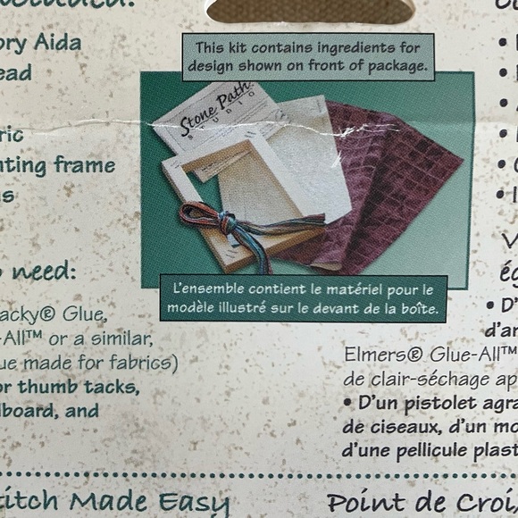 Dimensions Counted cross stitch, Potted Geranium on 3D Frame. Everything incl. - Picture 3 of 4